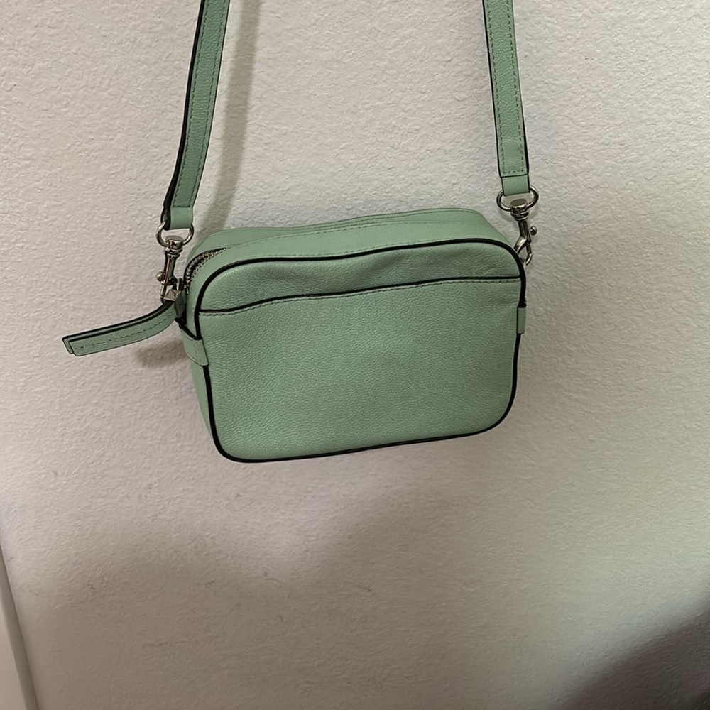 Henri Bendel Mint Green Crosby Crossbody Bag - Picture 7 of 8